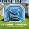 20x10x8ft Inflatable Paint Booth, Inflatable Spray Booth, High Powerful 480W+750W Blowers Spray Booth Tent
