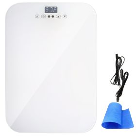 Mini Fridge, 20L Skincare Fridges with Temper Control Touch Screen, Portable Small Beverage Refrigerator for Bedroom Office Car Dorm