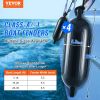 VEVOR Boat Fenders, 5.5" x 20" Boat Bumpers for Docking, Inflatable Ribbed Fender with Center Holes, Marine Boat Dock Fender Bumper with Air Pump