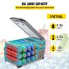 Portable Refrigerator 37 Quart(35 Liter),12 Volt Refrigerator App Control(-4 to 68 F)