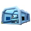 Inflatable Paint Booth, 33x20x13ft Inflatable Spray Booth, High Powerful 950W+1100W Blowers Spray Booth Tent