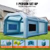 20x10x8ft Inflatable Paint Booth, Inflatable Spray Booth, High Powerful 480W+750W Blowers Spray Booth Tent