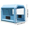 Inflatable Paint Booth, 9.8 x 8.2 x 8.2 ft Inflatable Spray Booth, with 550W Powerful Blower and Air Filter System
