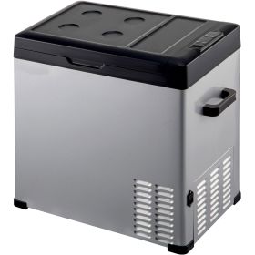 12 Volt Refrigerator, Portable Refrigerator -4 to 68 F With APP Control Car Compressor Fridge Cooler 12V/24V DC and 110-220V AC For Camping, Road Trip (default: Default)