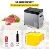 12 Volt Refrigerator, Portable Refrigerator -4 to 68 F With APP Control Car Compressor Fridge Cooler 12V/24V DC and 110-220V AC For Camping, Road Trip